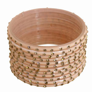 Ladies Fancy Wear Glass Bangles for Girls Wholesale Plain or Simple and Attractive Design Bangle Churiya Set - Product Image 5