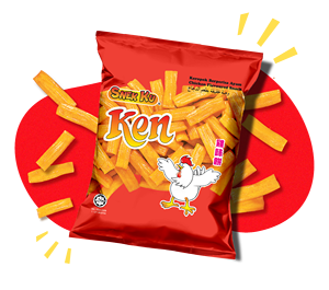 Snacks de céréales au goût d'ail épicé et salé, ingrédients de qualité supérieure, 18g, snacks de maïs frits populaires - Product Image 4