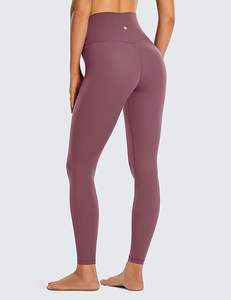 Mallas de yoga transpirables de secado rápido personalizadas, mallas deportivas de compresión para correr para mujer, mallas de yoga sin costuras de moda de cintura alta - Product Image 4