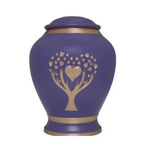 Urnes de crémation pour adultes en laiton faites à la main de belle conception moderne Urnes funéraires faites à la main/Urnes funéraires pour le mémorial des cendres humaines - Product Image 3