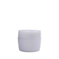 Série VD – Pots en plastique PP à double paroi, recyclables et écologiques, avec couvercle à vis, tailles 20ml-150ml, pour soins de la peau et crèmes pour les yeux