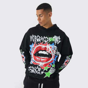 Chándal de nailon de talla grande de alta calidad con bordado de logotipo personalizado para hombre, conjuntos de cremallera de lana de lujo de Invierno para mujer - Product Image 1