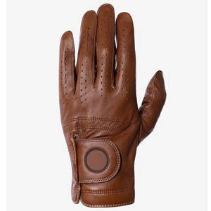 Nouvelle arrivée de gants de golf en cuir avec logo personnalisé poignée en cuir véritable de haute qualité conception exclusive pour les amateurs de sport - Product Image 1