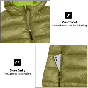 เสื้อแขนกุดมีฮู้ดสำหรับผู้หญิง, เสื้อแขนกุดมีซิปคอตั้งเสื้อแจ็คเก็ตแขนกุดมีฮู้ดแฟชั่นสำหรับฤดูใบไม้ผลิ - Product Image 5