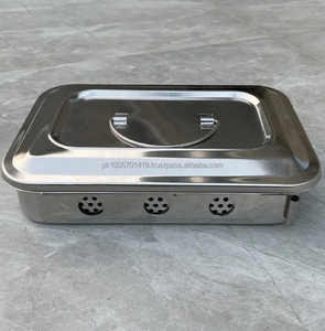 Couvre-plateau chirurgical en acier inoxydable SWISHER INTERNATIONAL, instruments de laboratoire creux, alimentation manuelle, certifié CE - Product Image 4