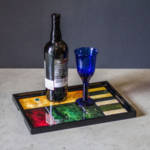 ถาดเสิร์ฟแล็กเกอร์เคลือบเงามันวาวสูงสำหรับตกแต่งบ้านจากเวียดนามกลางที่โดดเด่น - Product Image 6