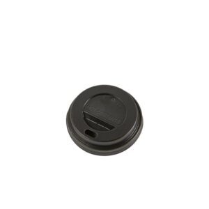 Coperchio Nero 80 mm Bicchiere di Carta 8-9 oz Scatola da 1000 unità - Product Image 2