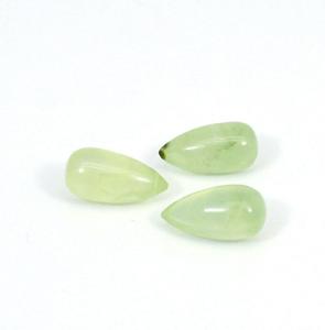 Gota de piedra de Prehnita natural altamente pulida de la mejor calidad suave para la fabricación de joyas disponibles para la venta piedras preciosas sueltas - Product Image 2