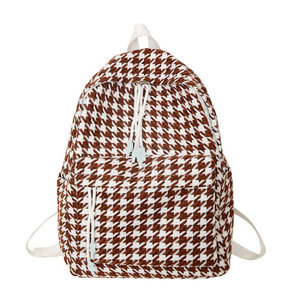 Sac d'école en tissu Jacquard imprimé magnifiquement conçu avec poche avant et sac à dos à Triple compartiment pour garçons et filles - Product Image 3