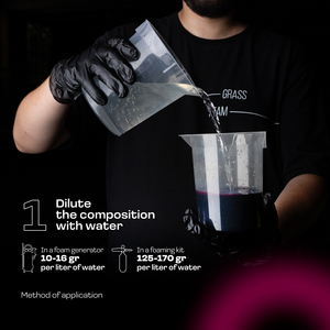 แอคทีฟ โฟม เมจิก |   โฟมล้างรถแบบไม่ต้องสัมผัส พร้อมคุณสมบัติเปลี่ยนสี |   โฟมสีชมพูเข้มข้น |   แชมพูล้างรถสูตรเข้มข้น 1 ลิตร - Product Image 3