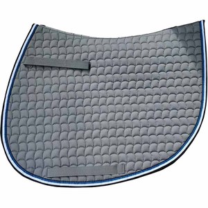 Tapis de selle matelassé pour cheval, tapis de selle équestre en coton et polyester, tapis d'équitation pour dressage - Product Image 2