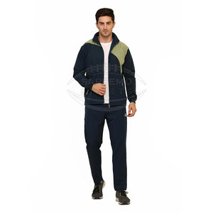Chándal Deportivo para Hombre, Invierno, Transpirable, Estampado, Sólido, Ligero, 100% Poliéster, para Deportes, Viajes, Diseño Clásico - Product Image 1
