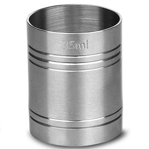 New High Standard Quality Designed Metal Brass Finished Jigger <b>Measuring</b> <b>Tools</b> Indoor Parties Cocktail Mixology Cup Home Tumbler - Product Image 4