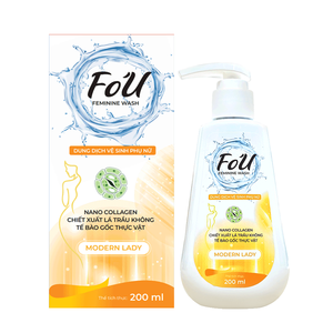 Nouvelle solution d'hygiène féminine au collagène, ingrédients naturels du Vietnam, 200 ml (Modern Lady) - Product Image 1