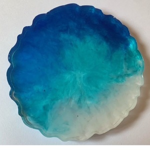 Posavasos de resina redondo y con todo diseño en posavasos de resina mejores colores y personalización Mate Pads - Product Image 1