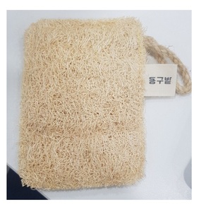 Esponja de baño de lufa superior natural personalizada 2 en 1 esponja de lufa de cuerpo vegano de Vietnam con el mejor precio - Product Image 3