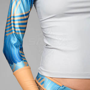 Maillot de bain anti-UV pour femmes, tissu premium, séchage rapide, respirant, écologique, protection solaire pour la natation et le surf - Product Image 5