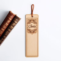 Signet en bois personnalisé en bois Cadeaux religieux fantaisie bon marché Verset biblique