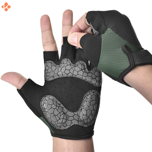 Guantes de Ciclismo de Medio Dedo para Hombre, Ropa de Ciclismo Unisex, Guantes Transpirables a Prueba de Golpes para Bicicleta de Montaña - Product Image 2