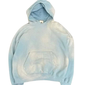 Sudaderas con capucha de invierno de diseño OEM a prueba de viento de 2025 algodón ecológico teñido liso de calidad superior al por mayor 100% a bajo precio - Product Image 2