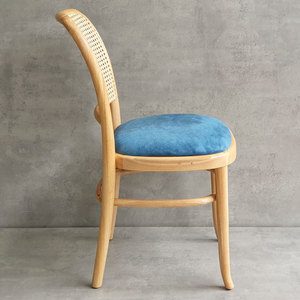 Contemporary <b>Dining</b> <b>Chair</b> with Pu Leather Upholstery and Mesh Wooden Frame - Product Image 4