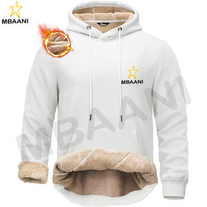 Sweat-shirts à capuche Sherpa, sweats de sport en couleur personnalisée - Product Image 1