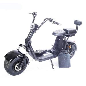 Vélo électrique de type chopper, scooter à deux roues avec moteur de 500 W, portabilité et puissance combinées - Product Image 1