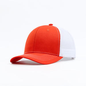 Denim Trucker Hat Sporty Mens Trucker Hat Heavy Washed 100 Percent Cotton Embroidered Custom Logo Style - Product Image 1