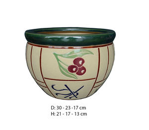 Meilleur vendeur 2025 artisanat intérieur pot de fleur en céramique et jardinières ensemble vietnamien argile poterie pot maison jardin fournitures pépinière - Product Image 2