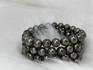 Pulseras de Ágata Rais de 8 mm al por Mayor, Pulseras de Pirita Dorada Hechas a Mano, Cuentas de Piedras Preciosas de Alta Calidad, Pulsera Coleccionable de Arte Personalizable - Product Image 2
