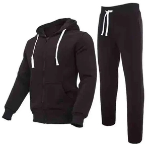 Conjunto Deportivo de Dos Piezas con Sudadera con Cremallera y Estampado Personalizado - Product Image 5