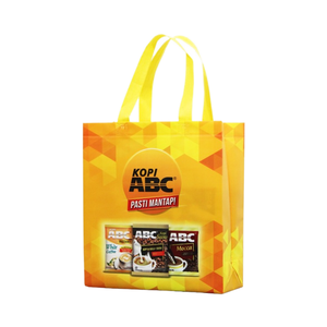 Bolsa de Mano Promocional Reutilizable con Impresión Completa Personalizada, Bolsa de Tela No Tejida Laminada para Exposiciones con Opciones de Diseño Personalizado Serigrafiado - Product Image 1