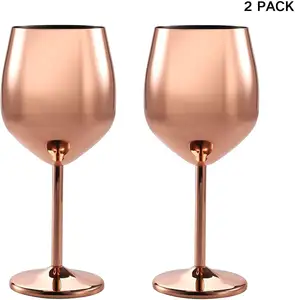 Stainless Steel Unique wine glass Comfortable to hold Lightweight Ideal gift Easy to clean Dishwasher safe Break-resistant