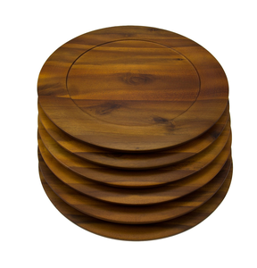 Conteneur alimentaire de Noël Espace de luxe Plaque de chargeur en bois la plus exigeante de qualité supérieure fabriquée en Inde - Product Image 5