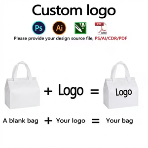 Borsa Termica Riutilizzabile da 30L <span class=keywords><strong>in</strong></span> <span class=keywords><strong>Tessuto</strong></span> Non <span class=keywords><strong>Tessuto</strong></span> con Foglio di Alluminio per Isolamento di Prodotti da Forno, Consegna Torte Fresche - Product Image 4