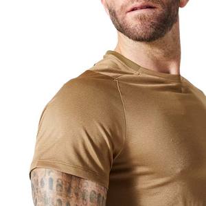 Camiseta de secado rápido para hombre, camisetas de verano de diseño personalizado de poliéster sostenible con estampado anticontracción de Color sólido para hombre - Product Image 3