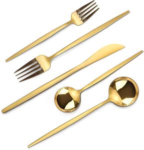 Juego de utensilios de cocina ecológicos de 4 piezas de acero inoxidable de fabricante al por mayor para cocinar postres cenas - Product Image 6