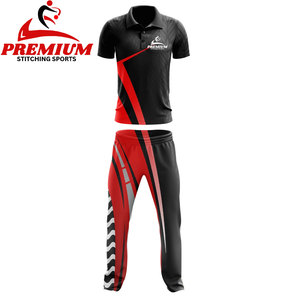 Conjunto de uniforme de cricket, Polo de manga corta con pantalón a juego - Product Image 4