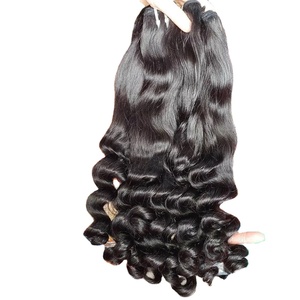 Meilleure vente de paquets de cheveux ondulés HD dentelle cheveux vietnamien à bon prix - Product Image 4