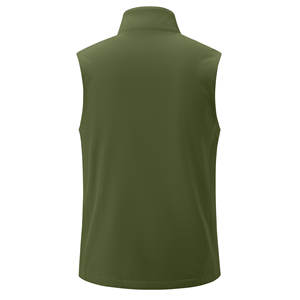 Chaleco Softshell Personalizado para Hombre, con Cremallera Completa, Cortavientos, para Viajes al Aire Libre, Senderismo, Estilo Único, Transpirable - Product Image 2