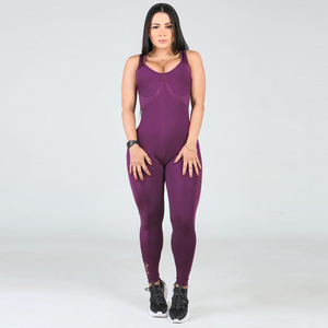 Mono Deportivo de Una Pieza para Gimnasio, Mono de Yoga con Copa Extraíble, Transpirable, Ecológico, Cuello Cuadrado, Cintura Alta, Ajustado - Product Image 2