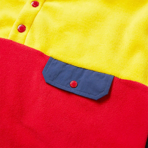 Vente en gros de tissu polaire personnalisé avec logo, en coton, 300 g/m², sweat-shirts à capuche vierges, col montant, style streetwear, sweat-shirt en polaire sherpa - Product Image 3