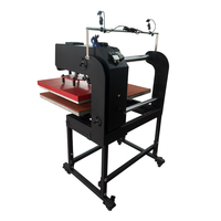 Presse à chaud numérique à double station 16x20 avec alignement laser