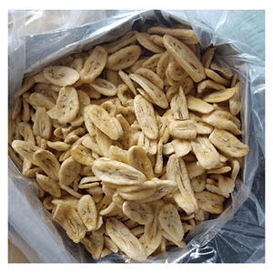 Dried Crispy Banana Crispy banana slices for snack packs breakfast topping and retail distribution Vietnam made - Product Image 5
