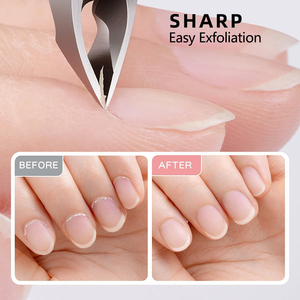 Cortadora de cutículas, mandíbula, pinzas para cutículas extremadamente afiladas, cortador, removedor, pedicura, manicura, herramienta para uñas, empujador de cutículas - Product Image 3