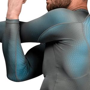 Sur mesure imprimé votre propre conception nouveau Rash Guards pour hommes meilleur prix plaine Durable Anti UV Protection natation Rash Guard 2026 - Product Image 6