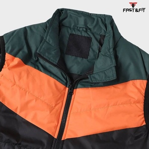 Diseño de moda Nueva llegada Puffer Chaleco Logotipo impreso personalizado Disponible Diferentes tamaños Hombres Puffer Chaleco - Product Image 6