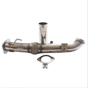 Otomotiv egzoz borusu modifikasyonu için uygun 2013-2017 Ford Focus ST Hatchback 4D <span class=keywords><strong>2</strong></span>.0T <span class=keywords><strong>2</strong></span>-Piece tasarım ile <span class=keywords><strong>3</strong></span> "Downspout - Product Image 3