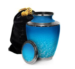 Urna Funeraria de Aluminio Personalizable y Segura, Diseñada para Proteger las Cenizas con Cuidado, Fuerza, Honor y Memoria Duradera - Product Image 3