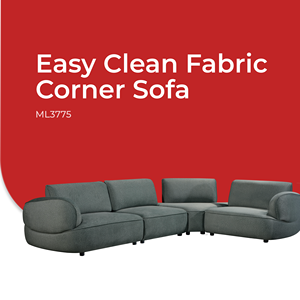 Juego de amortiguación con marco de madera para sala de estar ministerial, acolchado de espuma de alta densidad, resorte Zig-Zag cómodo hecho en Malasia - Product Image 6